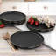 Ensemble d'assiettes à salade en grès blanc mat 6 pièces Elama Arthur-69056831