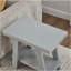 Table d'appoint à tablette contemporaine en bois Athens en gris-1781008957