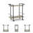 Himansu Metal Bar Cart