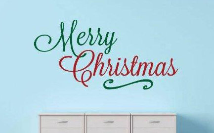 Text & Numbers Non-Wall Damaging Wall Decal