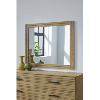 Miroir biseauté pour commode Cawanda