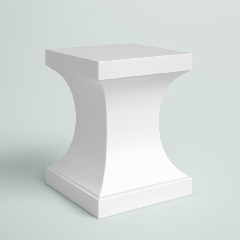 Table de bout Aleea Block, Ivoire