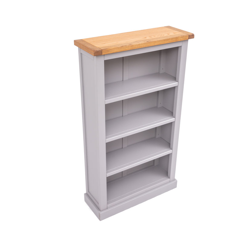 Mickle 120cm H Standard Bookcase, 120cm H x 70cm W x 25cm D