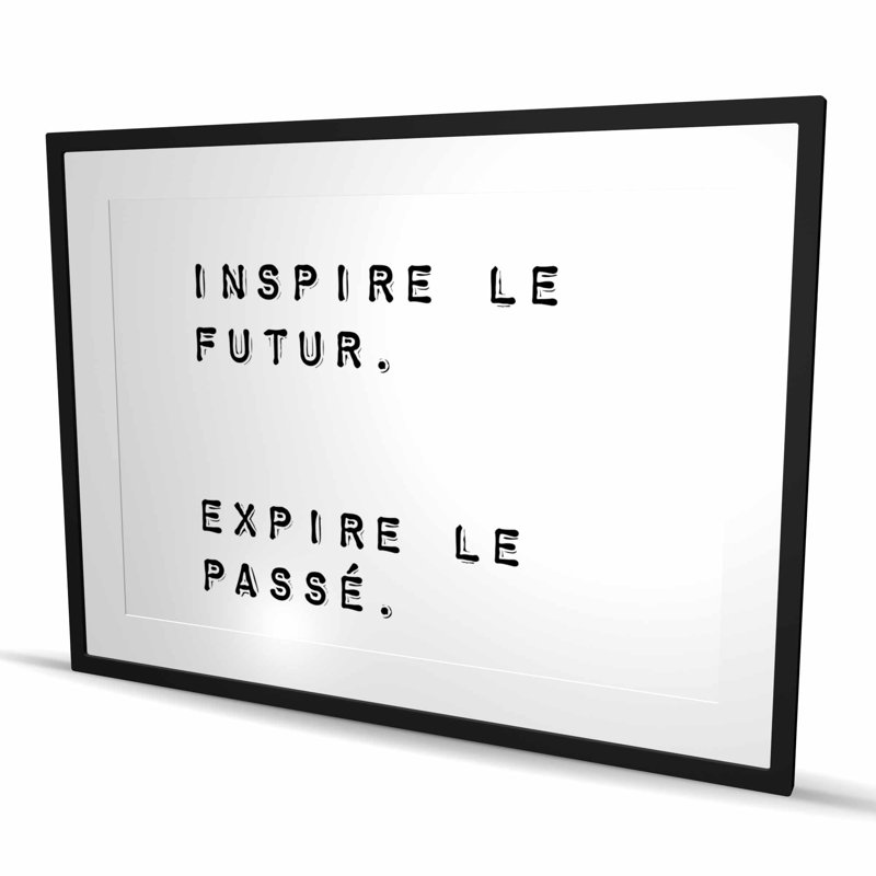 Impression inspirante «Inspire the future» | Loisirs Hobbys