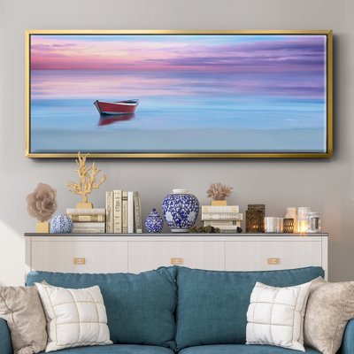Plage - toile encadrée