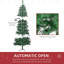 Moitié d'arbre de Noël artificiel-1240079223