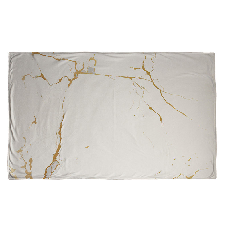 Couverture en marbre, 50 po x 60 po
