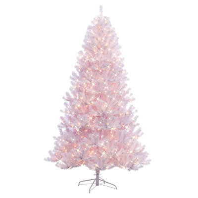6.5' Pre-Lit Fir Christmas Tree