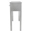 Holmfirth 100cm Glass Top Console Table