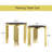 Yiting Glass Top Nesting Tables-1132380307-1132380306