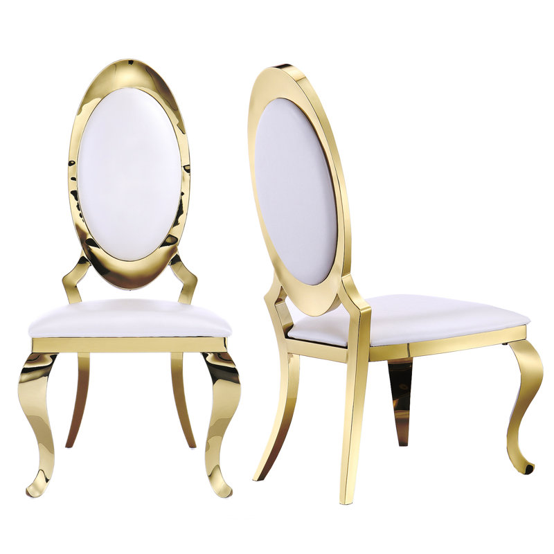 Kemyah Upholstered Dining Chair, Gold