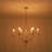 6 - Light Candelabra Chandelier for Dinning Room