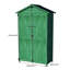 Remise de rangement d'extérieur en bois 35,6 po x 18,1 po x L 66,15 po