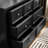 7 Drawer Cabinet For Storage - Black Dresser With Tipping Feature And Smooth Glide Drawers 7 Organizer Stable Feet Construction