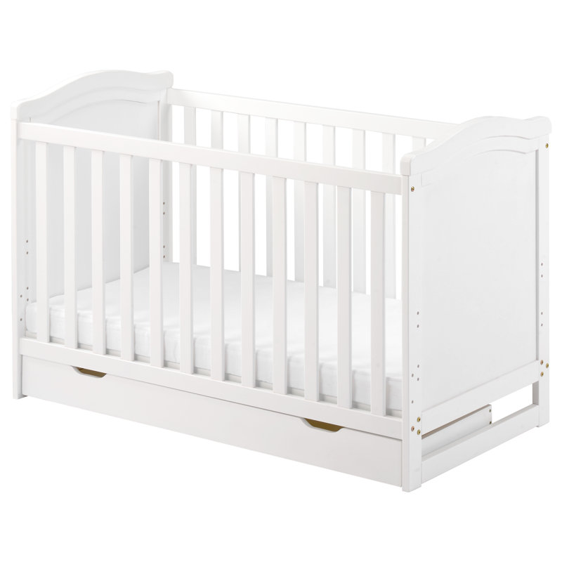 Rye Cot Bed, White