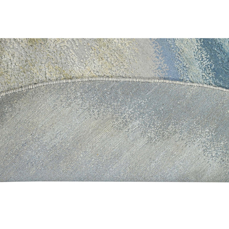 Abstract Area Rug, Round 6'