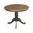 Ingbert Extendable Solid Wood Pedestal Dining Table-583312037