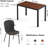 4 - Person Four Leg Dining Set-98593466