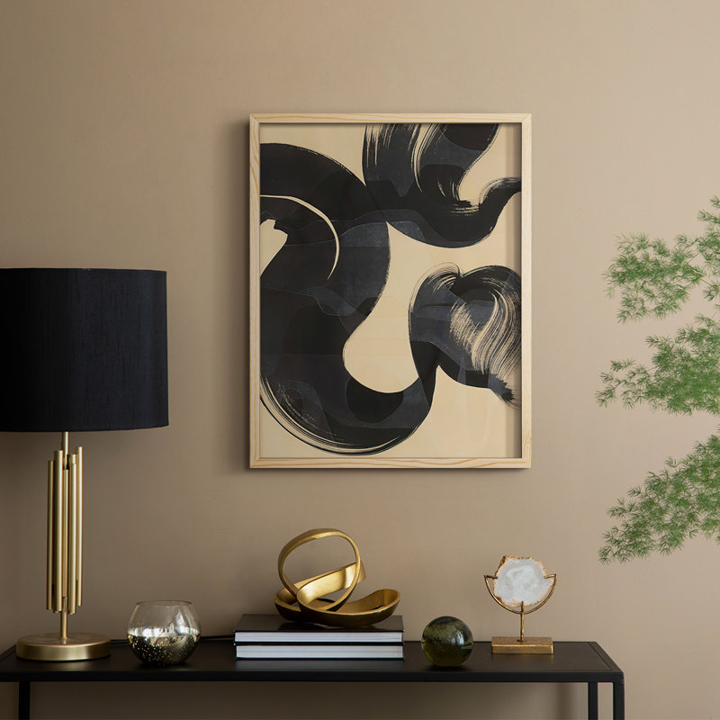 «Sea change I», reproduction encadrée - bois massif, H 30 po x l 24 po