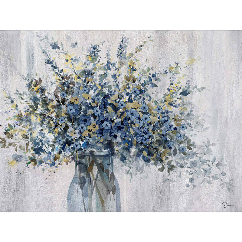 Wrapped Canvas Painting, 12" H x 16" W x 1.5" D