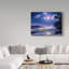 Fikes 'Coast Line 9', reproduction de peinture à l'huile sur toile tendue-25332167