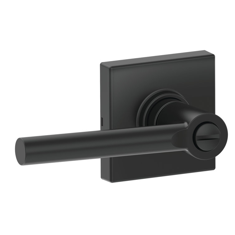 J Series Broadway Lever Bed And Bath Lock With Collins Trim