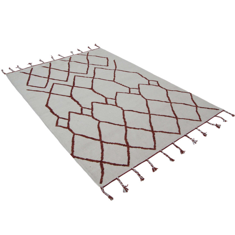 Trumbull Geometric Hand Woven Area Rug, Rectangle 200 x 290cm