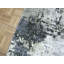 Tapis de couloir gris noué à la main de conception unique 2 pi 7 po x 8 pi 2 po Antonioni