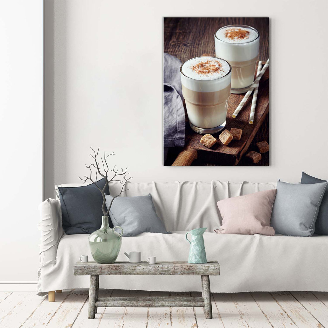 Latte - Kunstdrucke auf Leinwand