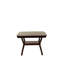 Table de salle à manger formelle 1Pc avec meubles de salle à manger à finition espresso en bois massif