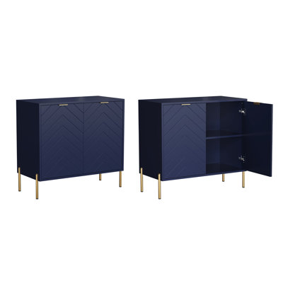 Two-door Cabinet (set Of 2)
