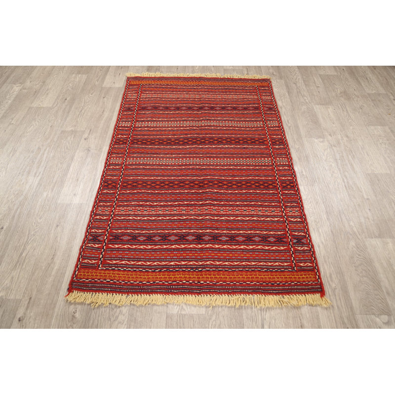 Striped Kilim  Area Rug 3x5