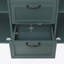 Armoire de rangement, armoire 2 portes avec 3 tiroirs