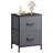Nightstand with 2 Spacious Drawers For Bedroom, Bedside Table with Metal Frame, End Table with Storage Bins, Small Dresser For Closet, Entryway, College Dorm -1850629510-1864455694