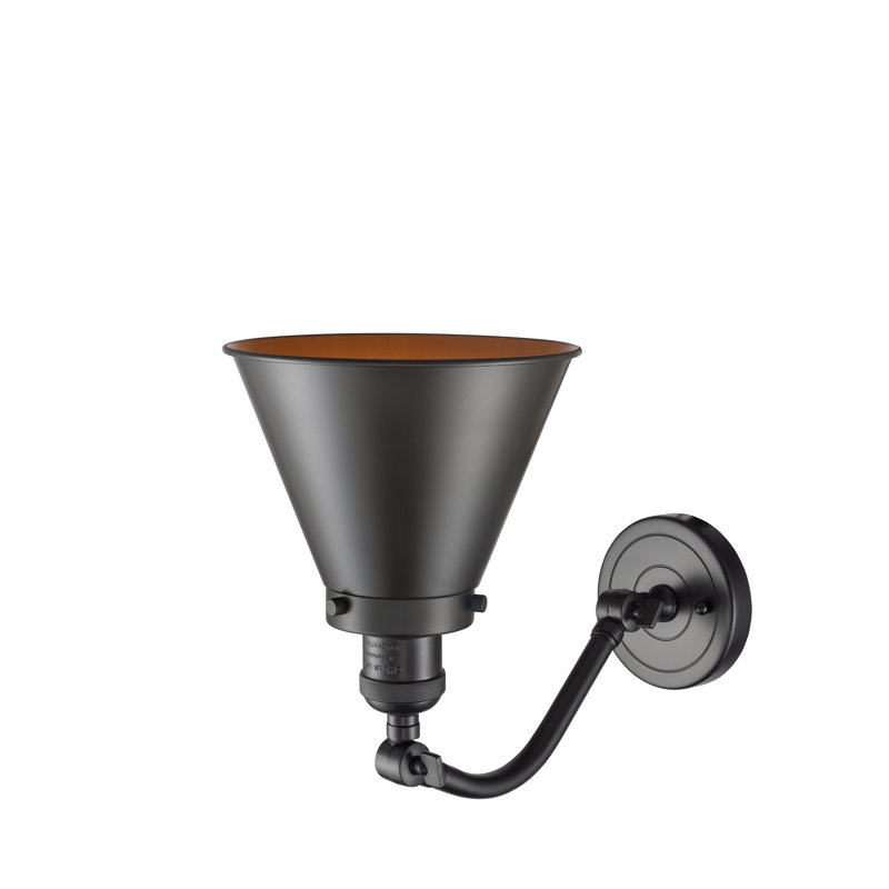 Applique murale en acier Donovan, Bronze huilé, Bronze huilé, Ampoule DEL 6 watts Vinage