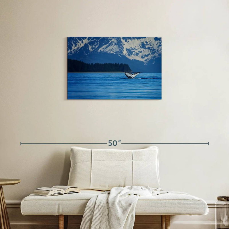 Gillard Alaskan Humpback Whale Tail, 20" H x 30" W