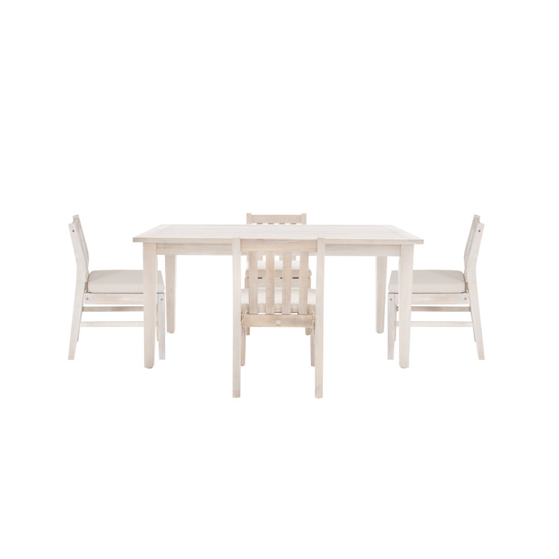 Amina 4 - Person Outdoor Dining Set with Cushions