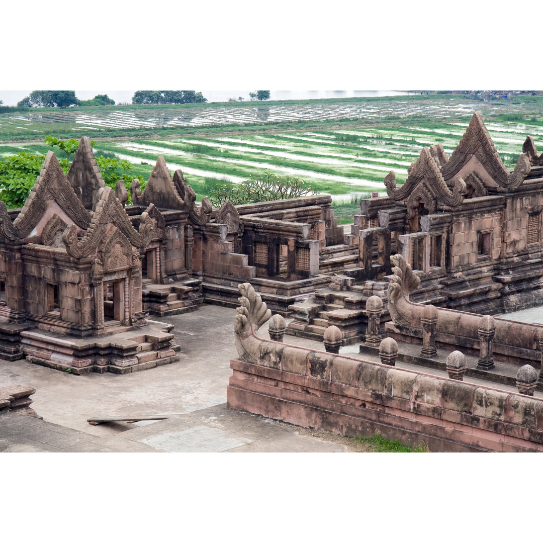 Khmer-Tempel von Riskms - Leinwandfoto