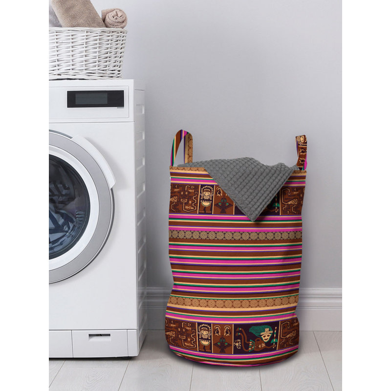 Fabric Laundry Bag with Handles