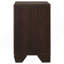 Table de chevet rectangulaire 2 tiroirs Copper-2001000724