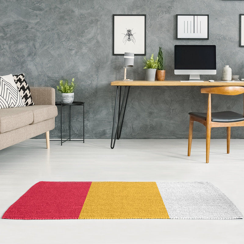 Chenille Indoor Rug, Rectangle 4' x 6'