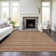 Kinslee Washable Striped Indoor / Outdoor Rug