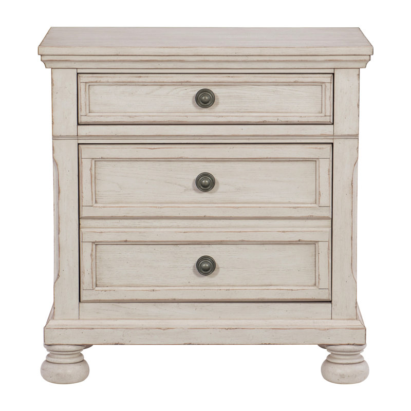Table de chevet 1 pièce Transition, Blanc