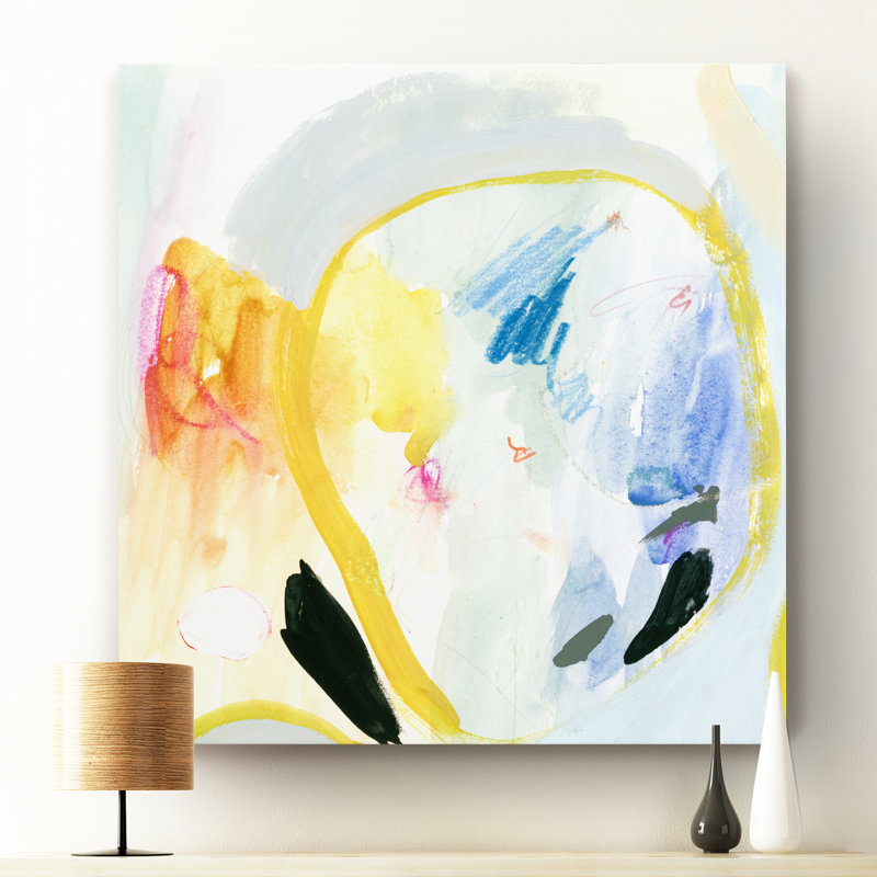 Peinture sur toile, H 10 po x l 10 po x P 1,5 po, Toile tendue