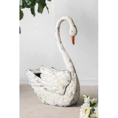 Pot à fleurs 20x8,5x29,5 "Swan