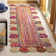 Herzig Hand-Woven Flatweave Red Area Rug