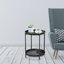 Caira Round Outdoor Side Table-1692602832