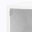 Armoire de rangement pour chaussures avec porte en verre