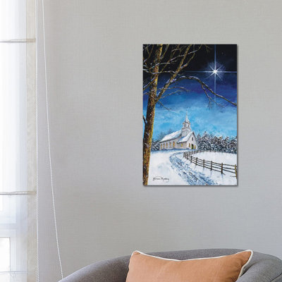 Bright Star 1 Piece Wrapped Canvas Painting