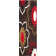 Candelo Hand Tufted Wool/Viscose Floral Rug in Red/Brown